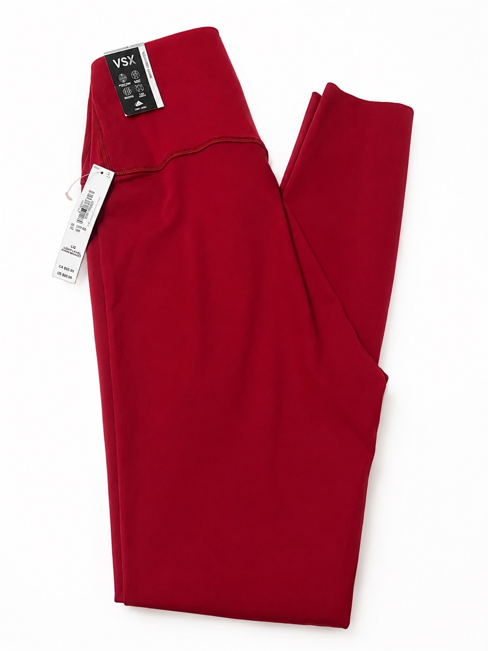 Victoria's Secret Kids Crimson Red Athletic Leggings